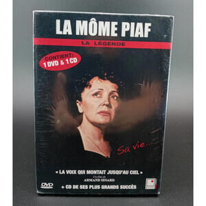 Édith Piaf – La Môme Piaf (DVD + CD) Biography‎ Set – Brand New Sealed